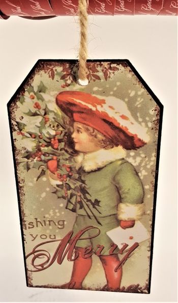 Juldekoration i plåt