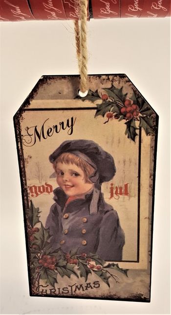 Juldekoration i plåt