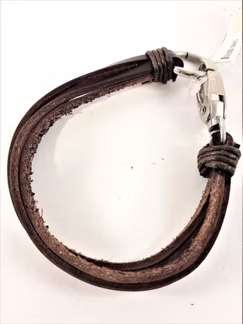 Läder Armband Brun