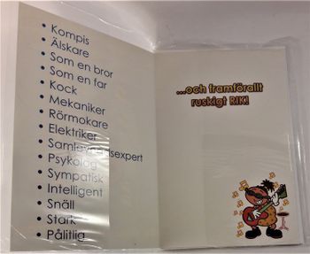 Kort, "Att göra en kvinna så här lycklig, är ganska lätt!"