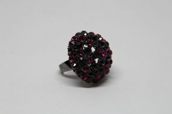 Ring lila glittrig