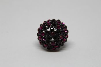 Ring lila glittrig