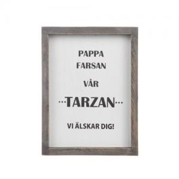 Tavla - Pappa vår Tarzan