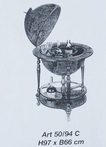 Zoffoli jordglobsbar, diameter 66 cm
