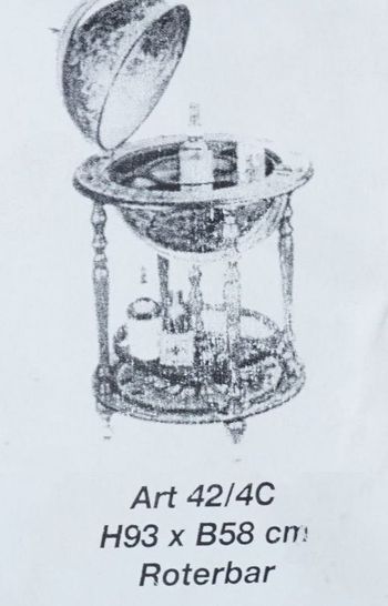 Zoffoli jordglobsbar, roterbar, diameter 58 cm