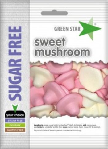 Green Star sockerfri glutenfri svampar 50 g