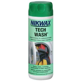 Nikwax Tech Wash. Rengöringsmedel för vattentäta textilier, 300 ml