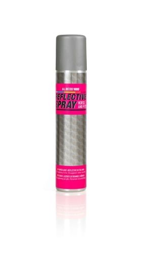 Albedo 100 Reflective spray Horse and Pets, Ljusreflektering för husdjur 200 ml