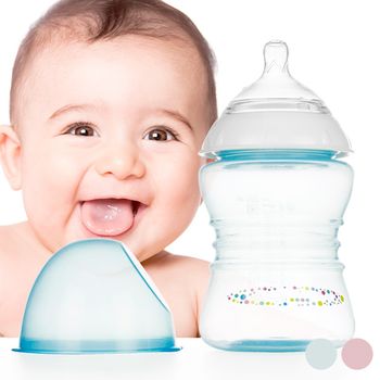 Nappflaska med långsamt flöde 250 ml