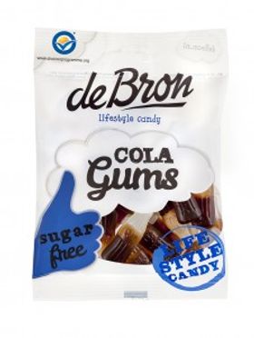 De Bron Cola Gums Sockerfri 100g