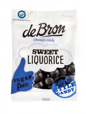 De Bron Sweet Liquorice Sockerfri 100g