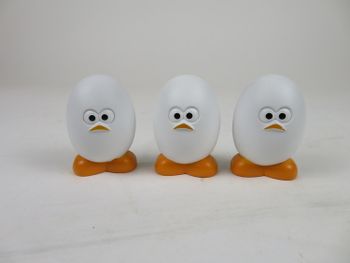 Kylskåpsmagnet - Ägg, 3 styck