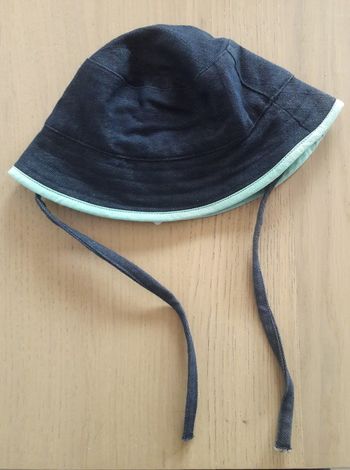 Ziestha sommarhatt Mini för barn, mörkblå, storlek Small