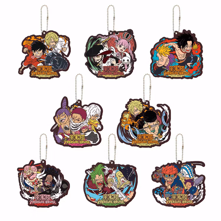 One Piece Ichibansho - Treasure Cruise Vol.2 Set of 8 Keychains