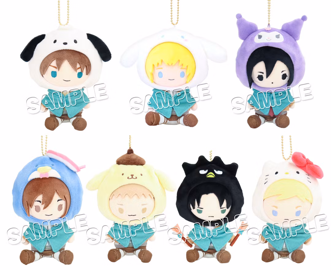 Attack on Titan X Sanrio Erwin Smith Plush