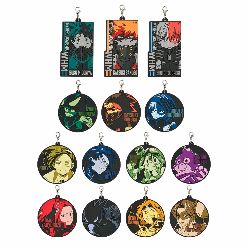 My Hero Academia Ichibansho (The Movie World Heroes Mission) Rubber Charm (D)
