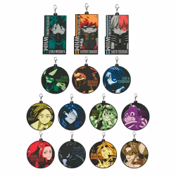 My Hero Academia Ichibansho (The Movie World Heroes Mission) Rubber Key Chain (E)