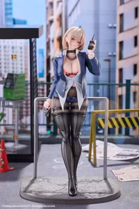 Naughty Police Woman Illustration by CheLA77 Limited Edition