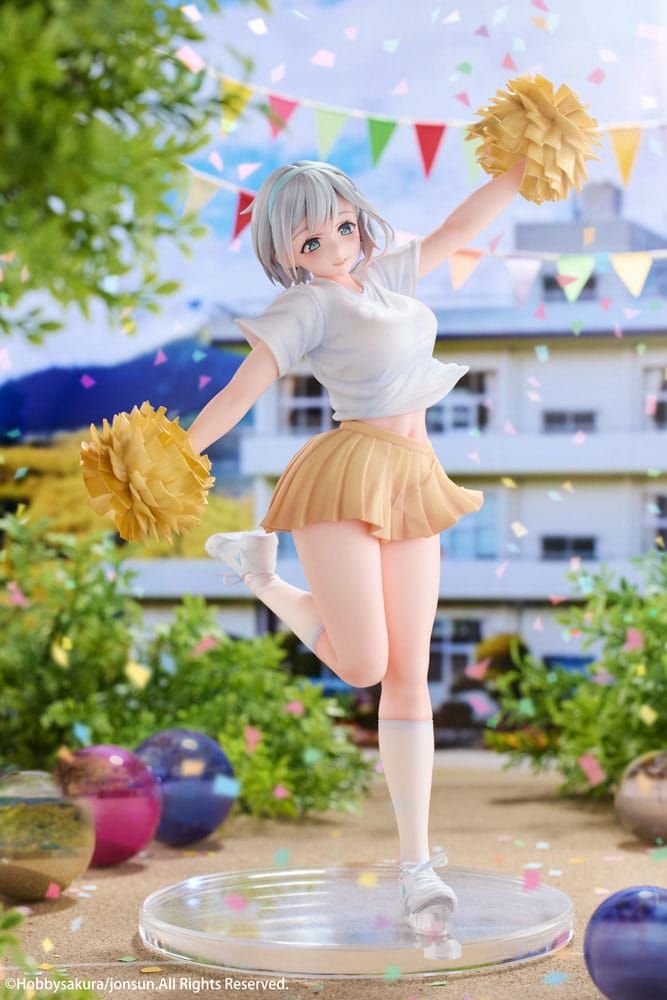 Cheerleader Riku illustration by Jonsun Limited Edition