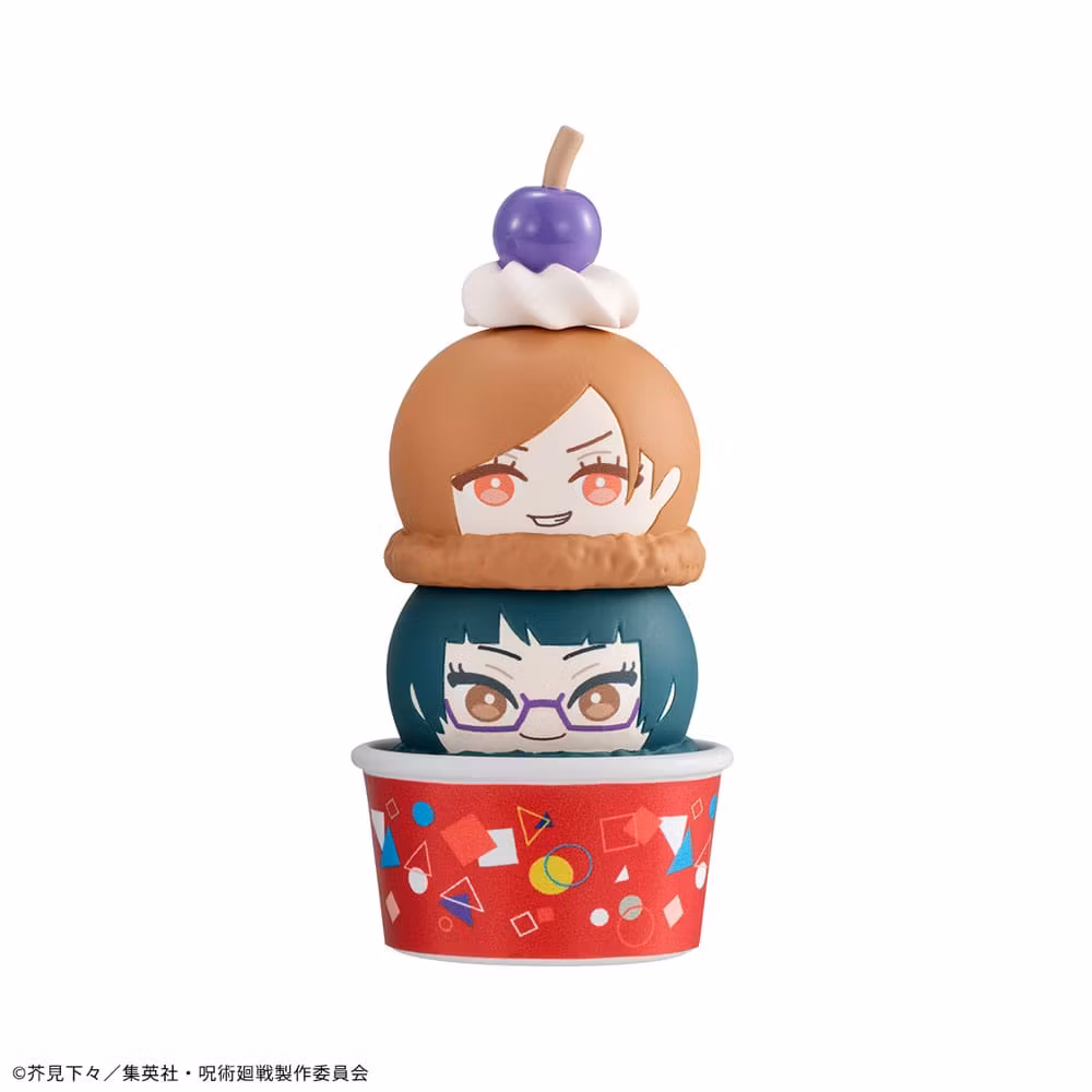 Jujutsu Kaisen Tsumichen Stack up & Change Set of 6 Figures (with gift)