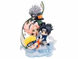 Naruto: Shippuden FigUnity Gather Here, Team 7! (With Gift)