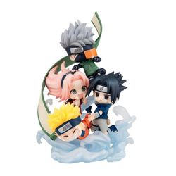 Naruto: Shippuden FigUnity Gather Here, Team 7! (With Gift)