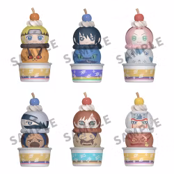 Naruto Shippuden Tsumichen Stack up & Change Set of 6 Figures (with gift)