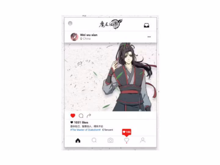 Grandmaster of Demonic Cultivation Acrylic Stand Wei Wuxian & Lan Wangji Lin Lu Wen Ge Ver.