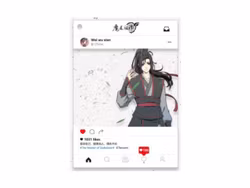 Grandmaster of Demonic Cultivation Acrylic Stand Wei Wuxian & Lan Wangji Lin Lu Wen Ge Ver.