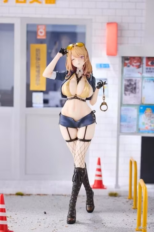 Renge Illustration Gal Policewoman Takanashi Arisa (Deluxe Edition) 1/6 Scale Figure