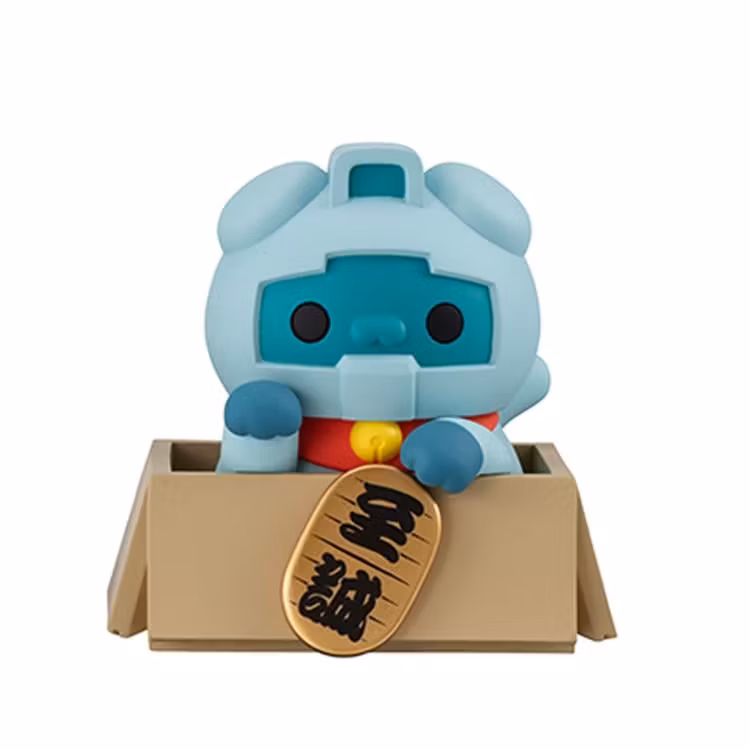 Mobile Suit Gundam Mega Cat Project Nyandam Luckycat Box of 6 Random Figures (With Gift)