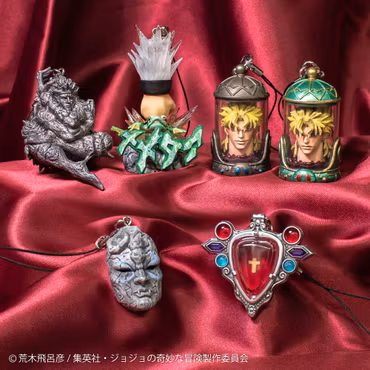 JoJo's Bizarre Adventure Mini figures Set Super Strap Collection Box of 6 Random Figures (Rerelease)