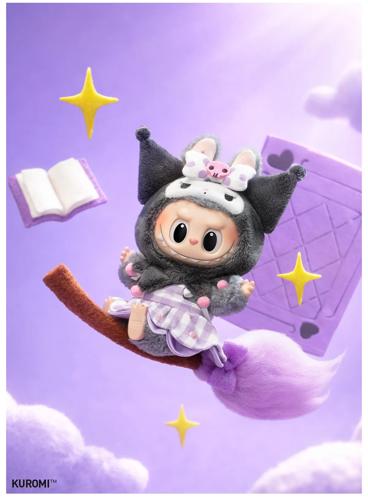 THE MONSTERS × Hello Kitty and Friends Series-Vinyl Plush Pendant Blind Box (1)