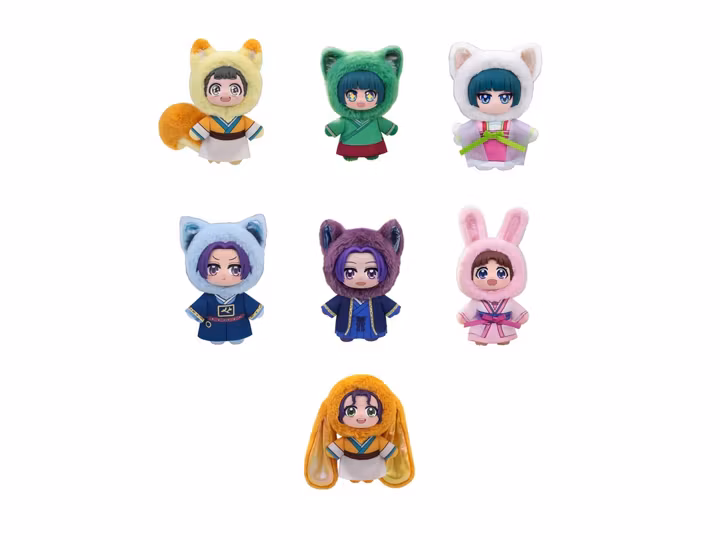 The Falling Merman Box of 6 Random Plush Figures