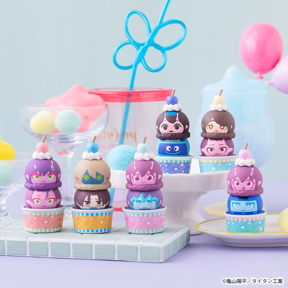 Milky Subway The Galactic Limited Express Stack Up & Change Box of 6 Random Figures (With Gift)