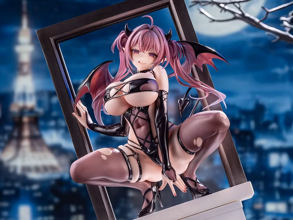 (18+) Gomashio Ponzu Illustration Succubus Mieru 1/6 Scale Figure