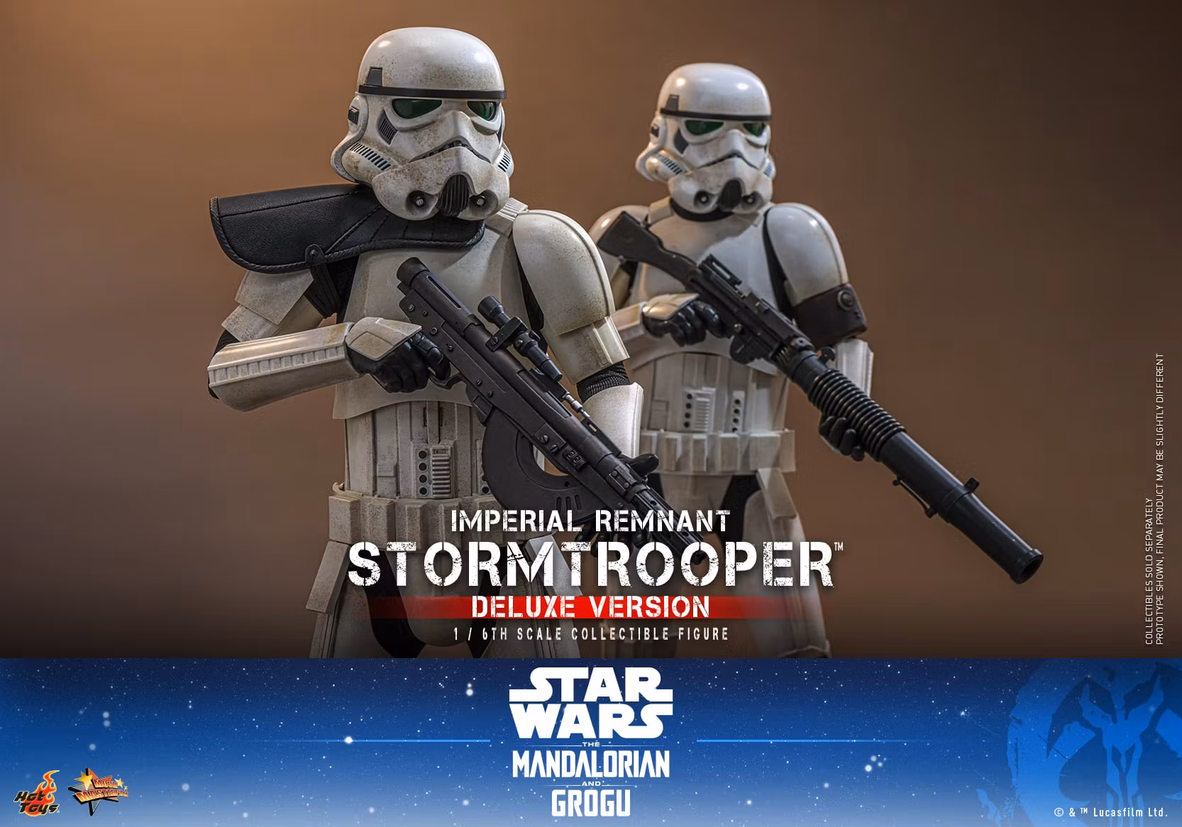 Star Wars: The Mandalorian & Grogu MMS837 Imperial Remnant Stormtrooper (Deluxe Ver.) 1/6th Scale Collectible Figure