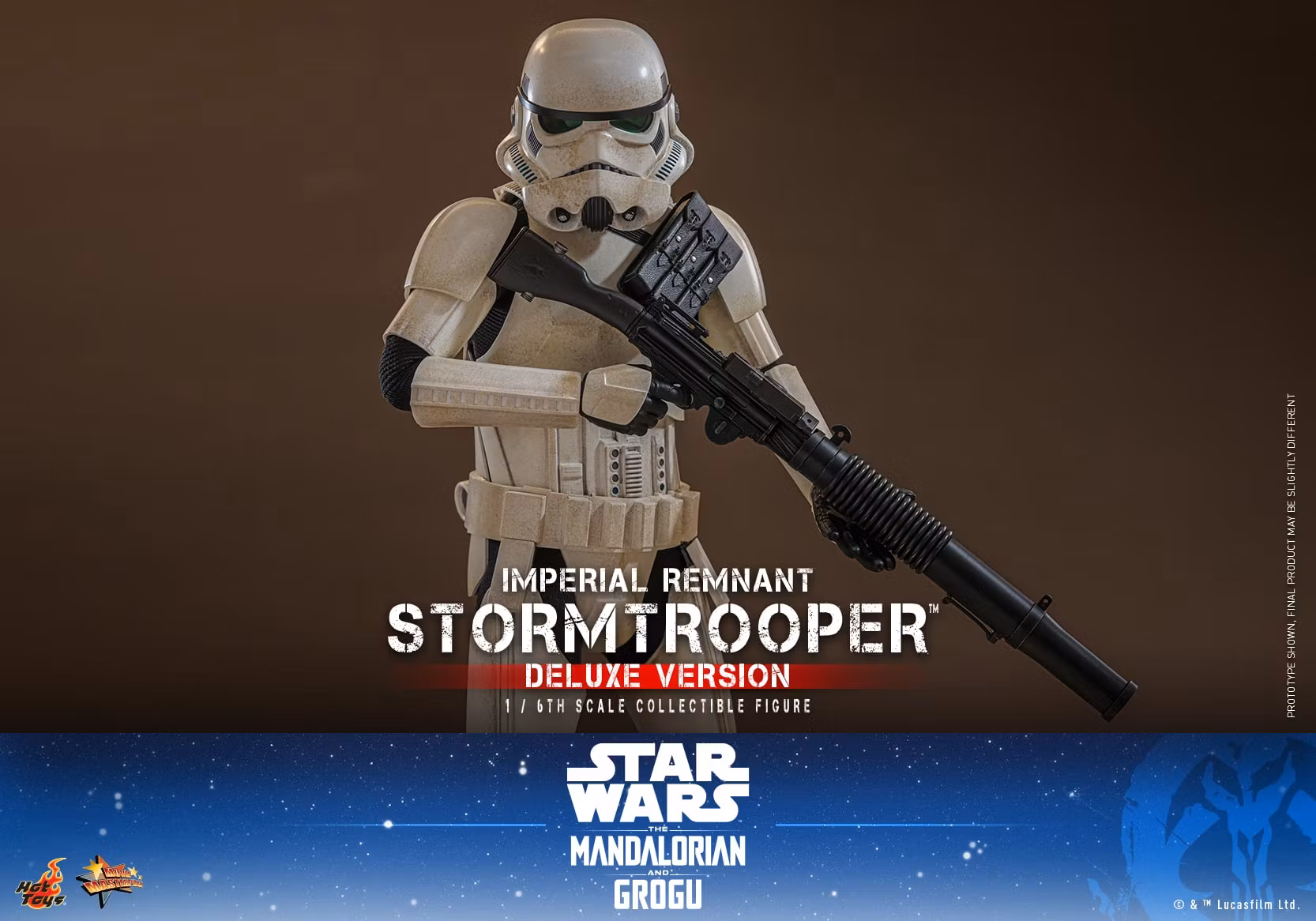 Star Wars: The Mandalorian & Grogu MMS837 Imperial Remnant Stormtrooper (Deluxe Ver.) 1/6th Scale Collectible Figure