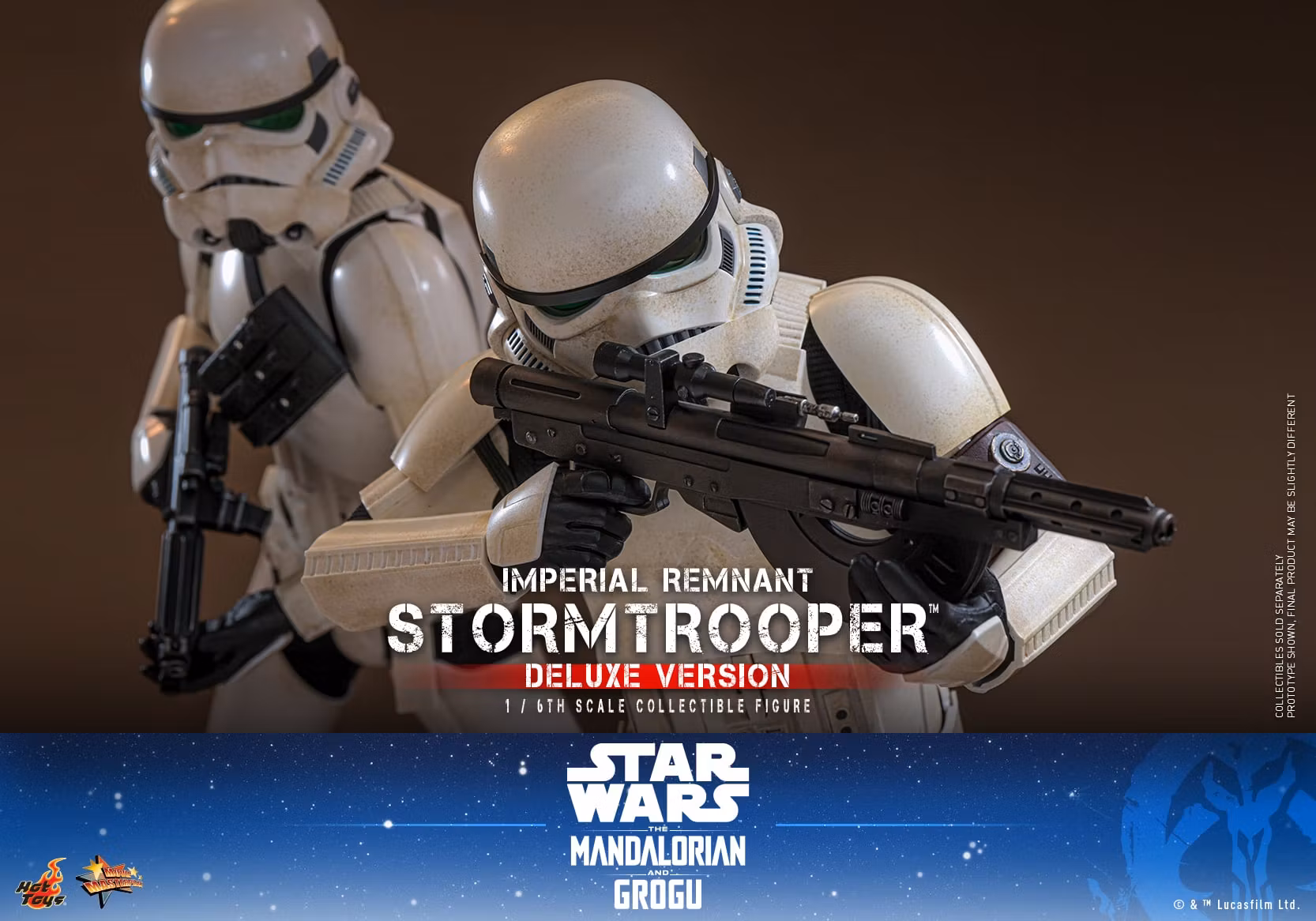 Star Wars: The Mandalorian & Grogu MMS837 Imperial Remnant Stormtrooper (Deluxe Ver.) 1/6th Scale Collectible Figure