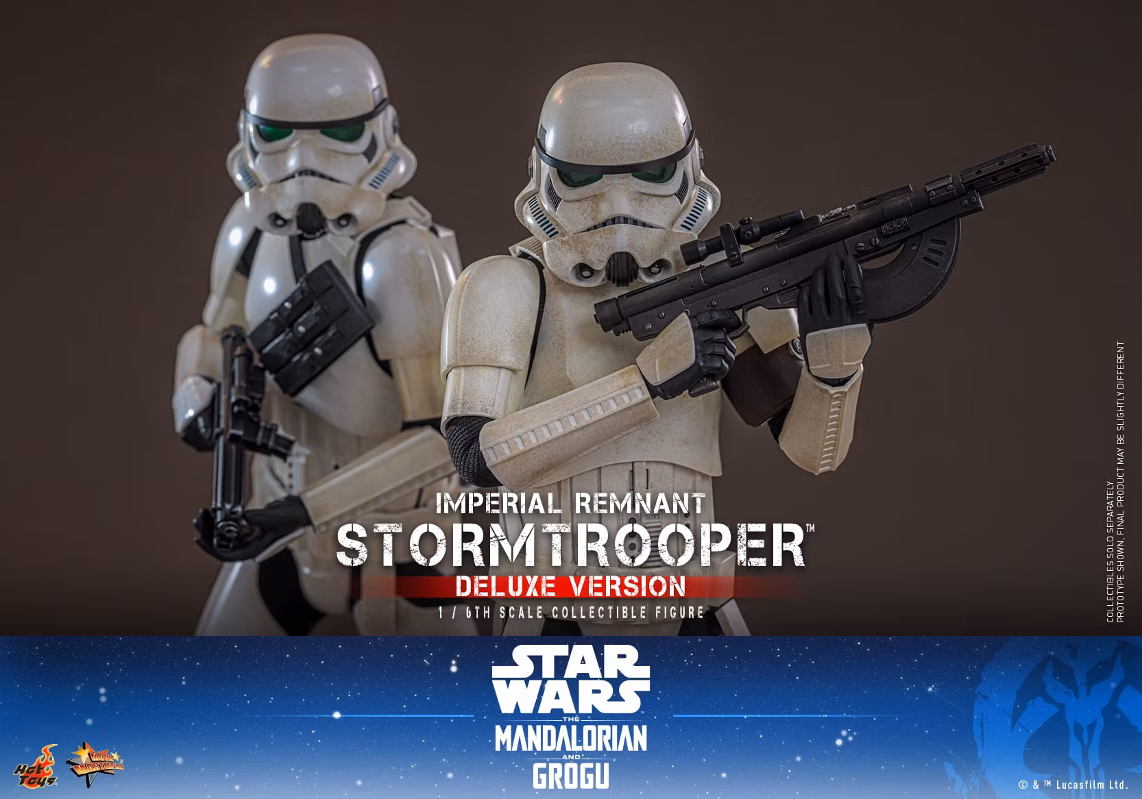 Star Wars: The Mandalorian & Grogu MMS837 Imperial Remnant Stormtrooper (Deluxe Ver.) 1/6th Scale Collectible Figure