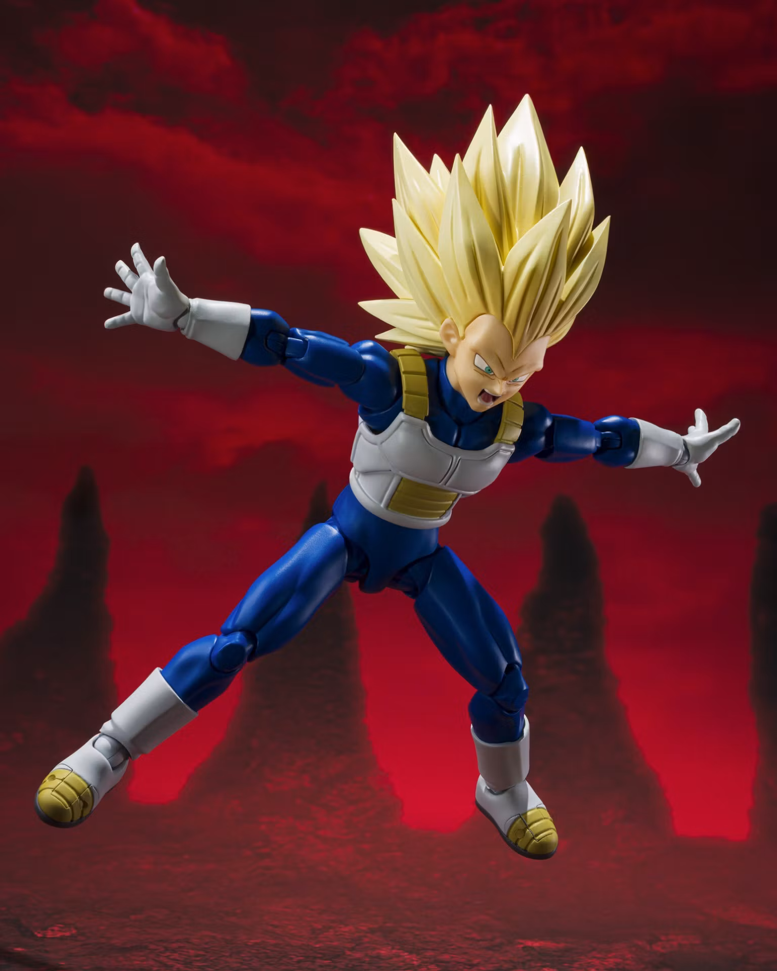 Dragon Ball Daima S.H.Figuarts Super Saiyan 3 Vegeta Exclusive Action Figure
