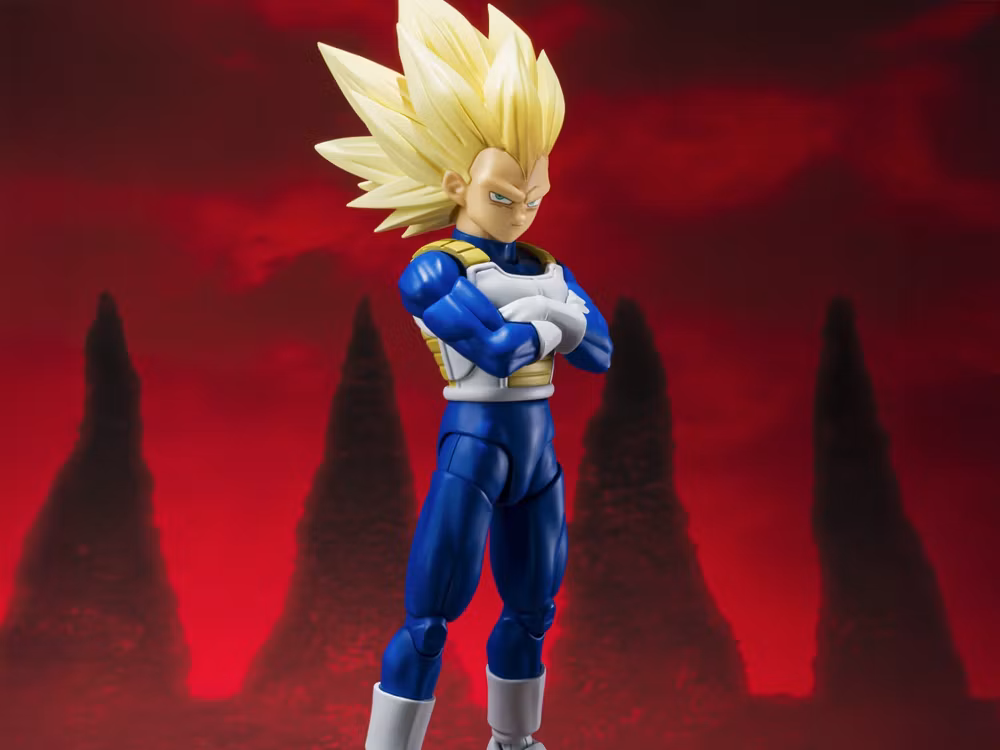 Dragon Ball Daima S.H.Figuarts Super Saiyan 3 Vegeta Exclusive Action Figure