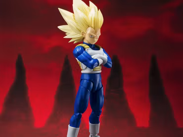 Dragon Ball Daima S.H.Figuarts Super Saiyan 3 Vegeta Exclusive Action Figure