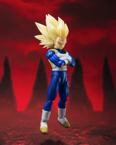Dragon Ball Daima S.H.Figuarts Super Saiyan 3 Vegeta Exclusive Action Figure