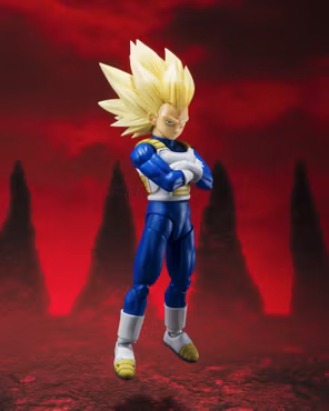 Dragon Ball Daima S.H.Figuarts Super Saiyan 3 Vegeta Exclusive Action Figure
