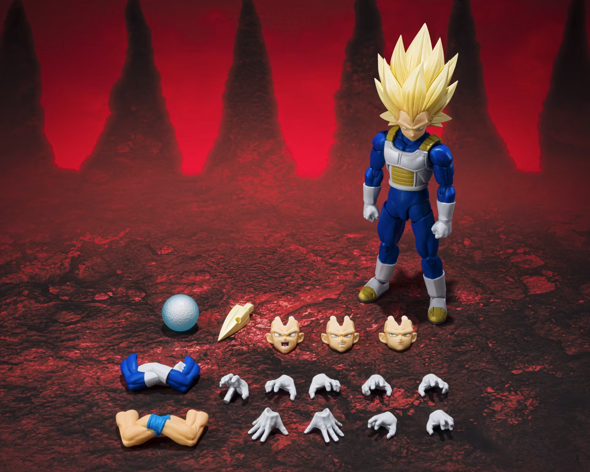 Dragon Ball Daima S.H.Figuarts Super Saiyan 3 Vegeta Exclusive Action Figure