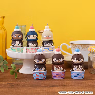 Detective Conan Stack Up & Change Set of 6 Figures (With Gift)