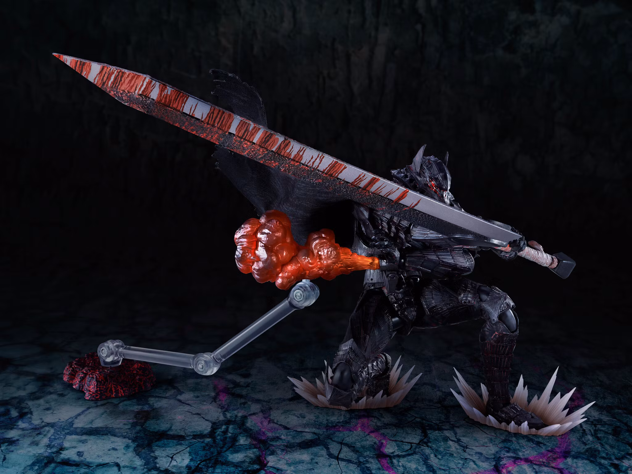 Berserk S.H.Figuarts Guts (Berserker Armor) (Heat of Passion Battle Ver.) Action Figure