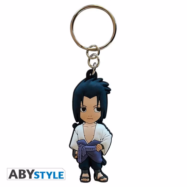 Naruto Shippuden Sasuke PVC Keychain