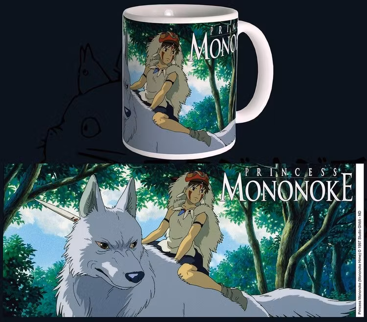 Studio Ghibli Princess Mononoke Mug 300ml